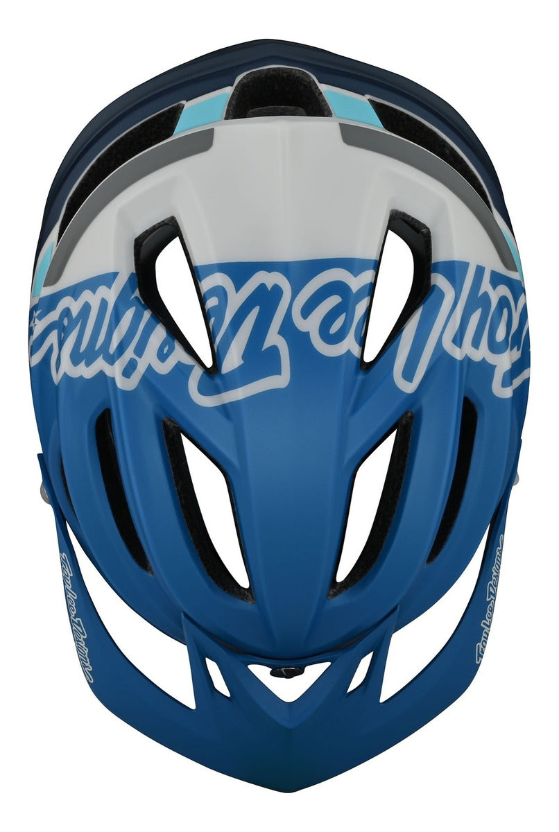 Casco Troy Lee Designs A2 con Mips Silhouette Blue